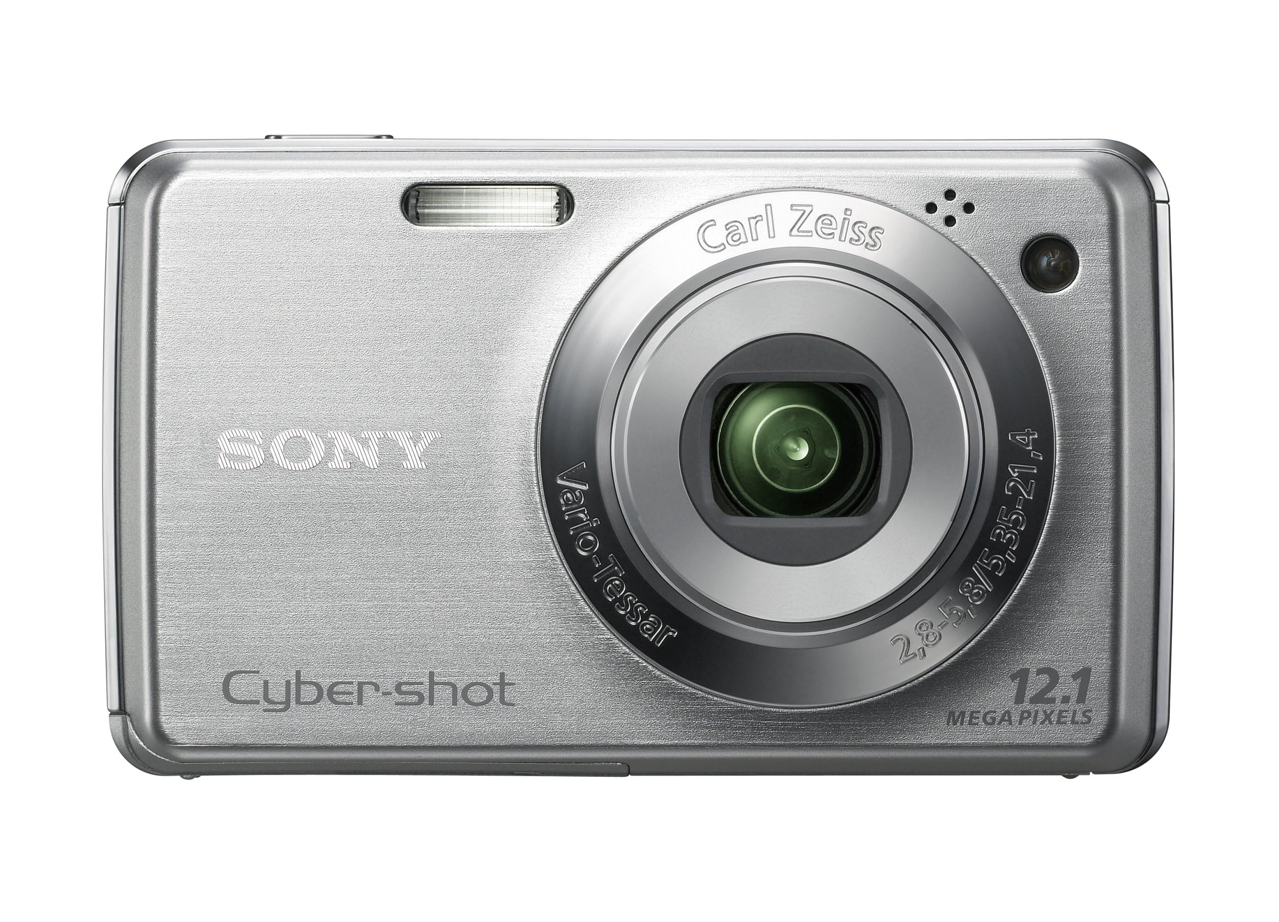 Sony Cybershot DSC-W210 Camera - Silver (12.1MP, 4x optical zoom